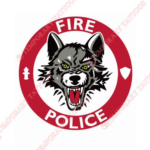 Chicago Wolves Customize Temporary Tattoos Stickers NO.8999